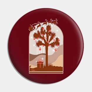 Desert Christmas Pin