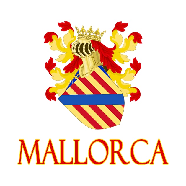 Mallorca - Coat of Arms Design of the Spanish Balearic Island by Naves