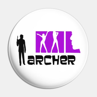 archer logo Pin