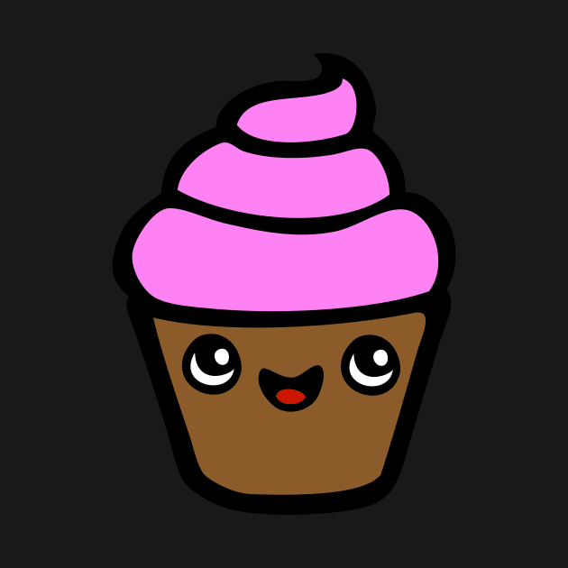 kawaii cupcake by Huggy Mauve