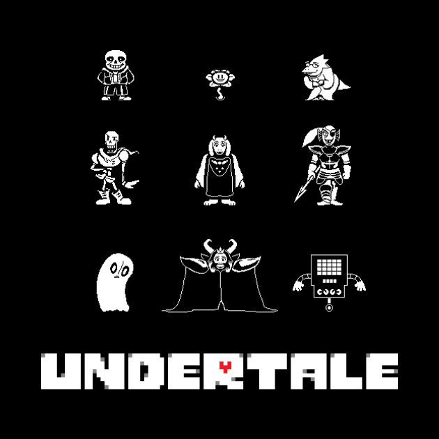 Undertale - Friends - Undertale - Phone Case