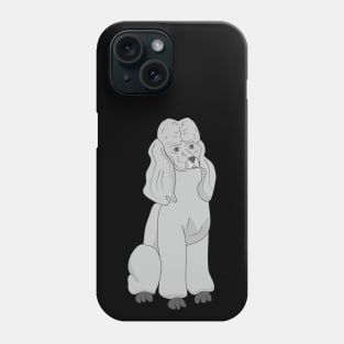 Poodle Phone Case