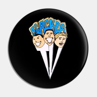 Slacker TV Faces Pin