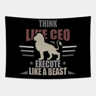 Think Like CEO - Entrepreneur Design Tapestry