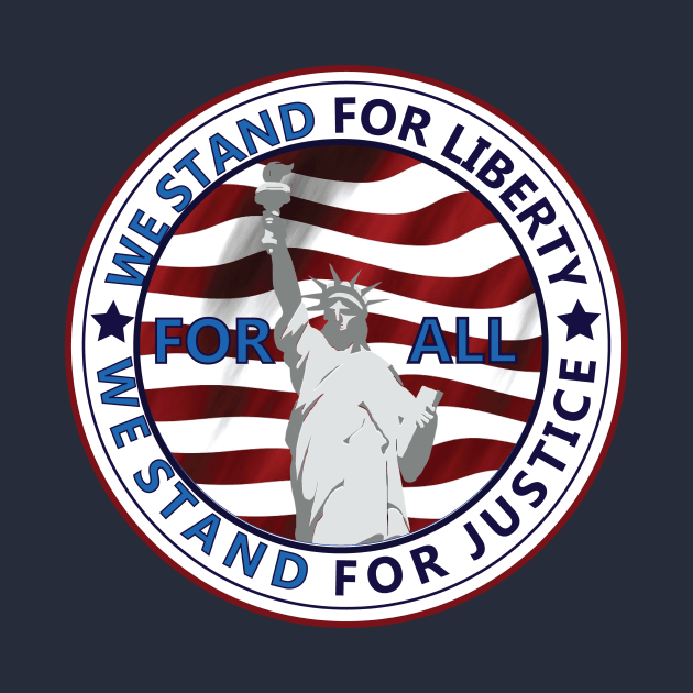 We Stand for Liberty and Justice by Valmar