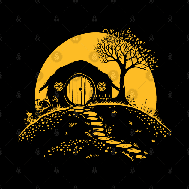 Round Door Fantasy House by RetroPandora