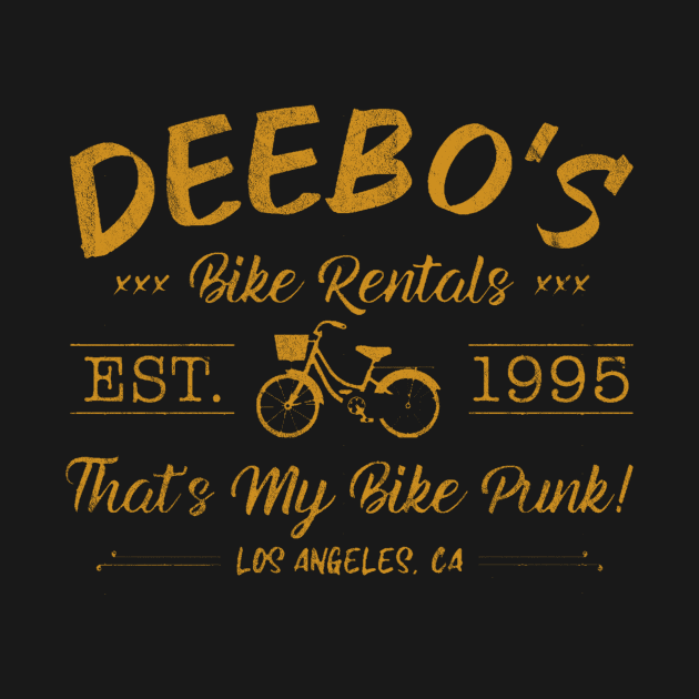 Deebo's Bike Rental - Vintage by Comicollogy