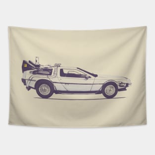 Delorean Tapestry