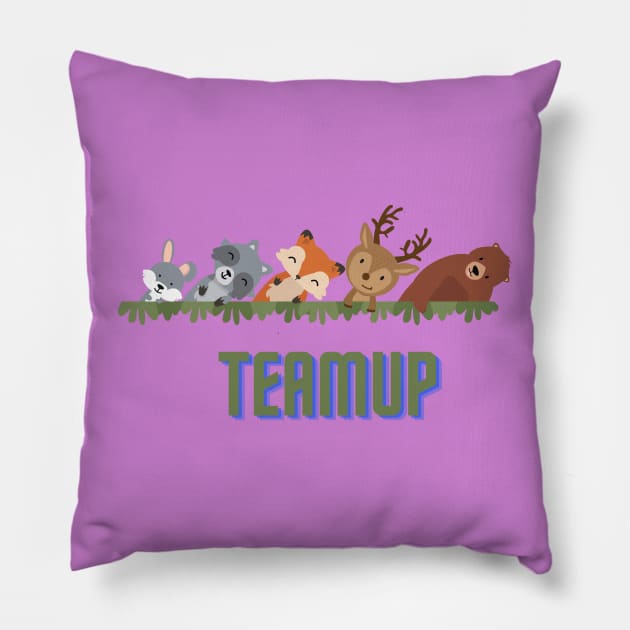 Team-up Pillow by Kings Court