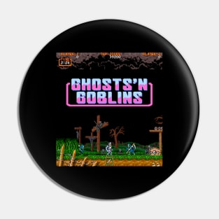 Mod.2 Arcade Ghosts 'n Goblins Video Game Pin