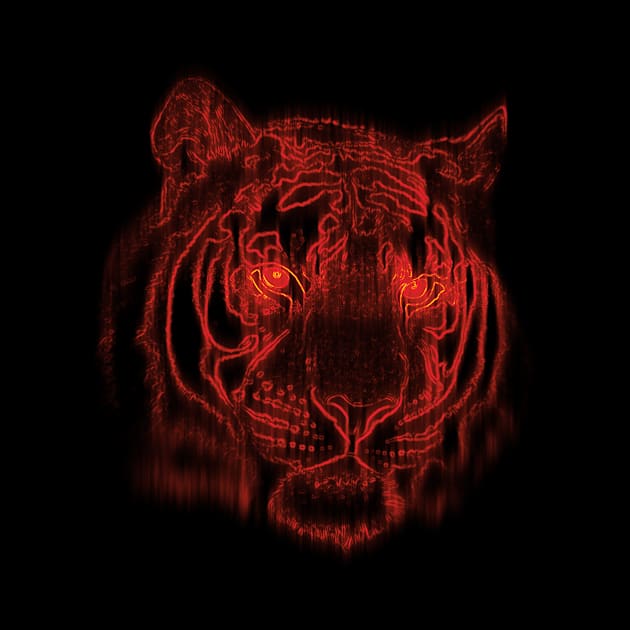 Crimson Tiger by Khaos Design