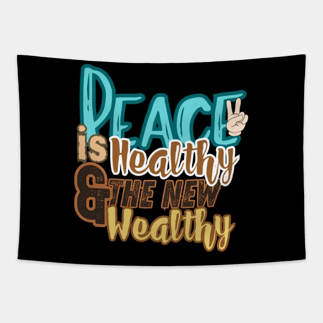 Peace Tapestry by Kikapu creations