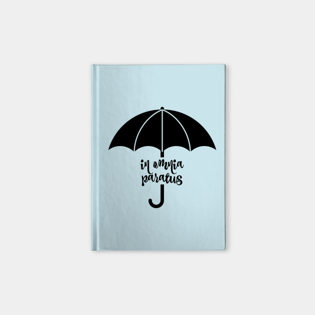 In Omnia Paratus Umbrella Gilmore Girls Notebook Teepublic