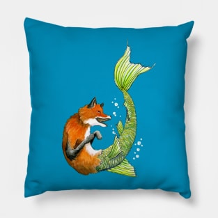 River Fox Pillow