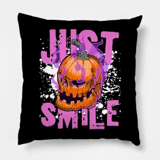 Smiley pumpkin Pillow