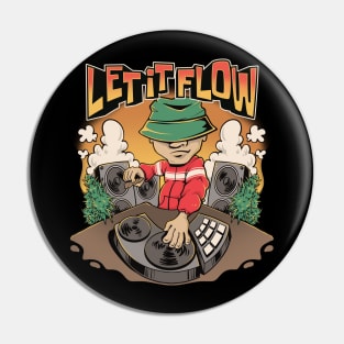 DISC JOCKEY Pin