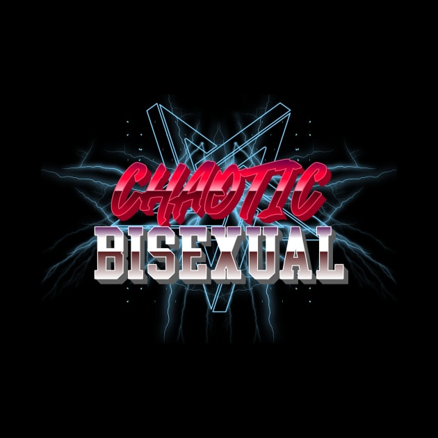 Chaotic Bisexual LGBT Pride funny by LGBwiththeTee