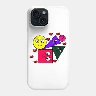 Mathematical Objects Phone Case