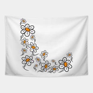 daisy flower blooms daisies in bloom blossoms Tapestry