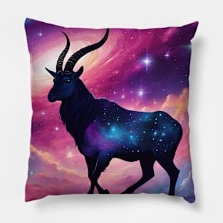 Capricorn zodiac sign Pillow