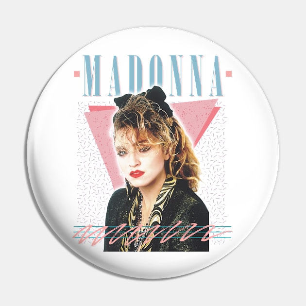 Madonna \/\/\/ Original 80s Vintage Style Design Pin by DankFutura