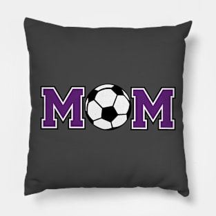 Soccer Mom Purple Pillow