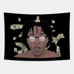 lil tecca money Tapestry