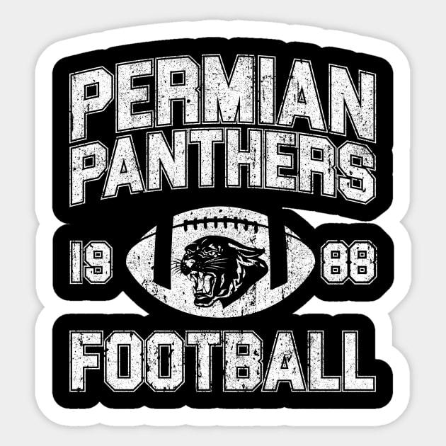 video Ritual Hukommelse Permian Panthers 1988 Football - Friday Night Lights - Friday Night Lights  - Sticker | TeePublic