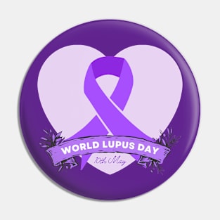 World Lupus Day - Lupus Awareness Pin