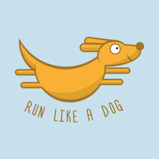 Running dog T-Shirt