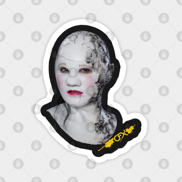 Dollface Magnet by CFXMasks