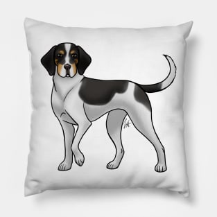 Dog - Treeing Walker Coonhound - Tan Point Pillow