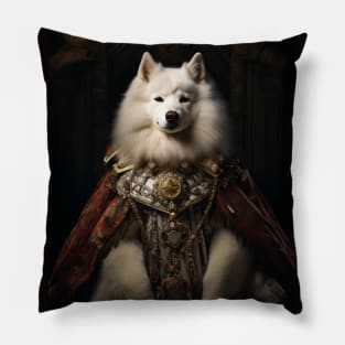 Regal Samoyed - Medieval Russian Tsar Pillow