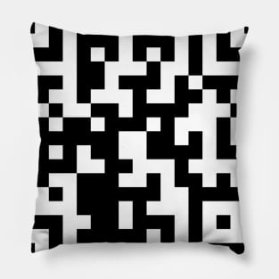 QR Code Scan Pillow