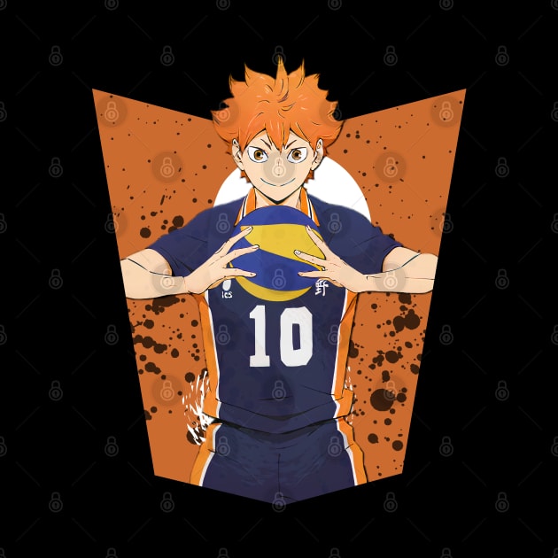 Haikyuu!!: Shoyo Hinata Ink Design by InalZ