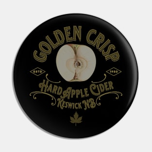 Golden Crisp Hard Apple Cider Pin