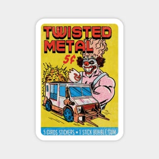 Twisted Metal Bubble Gum card fan art Magnet