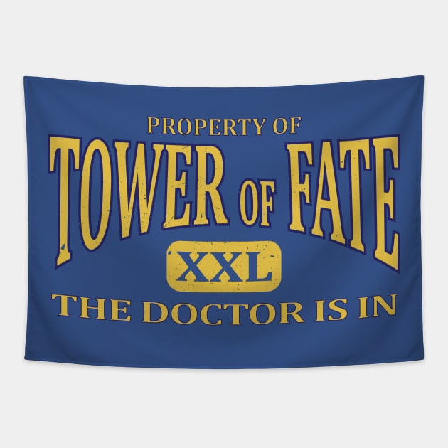 Tower of Fate Tapestry by EdwardLarson