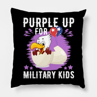 Purple Up For Military Kids Pillow