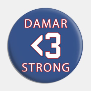 Damar Hamlin Strong Heart <3 Pin