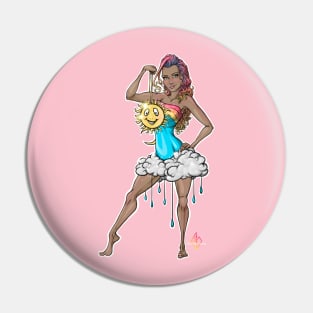 power woman Pin