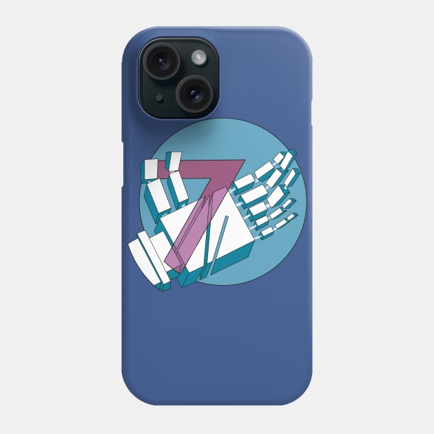 seven Phone Case by mishart