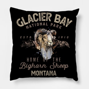 Glacier Bay National Park Bighorn Sheep Pillow