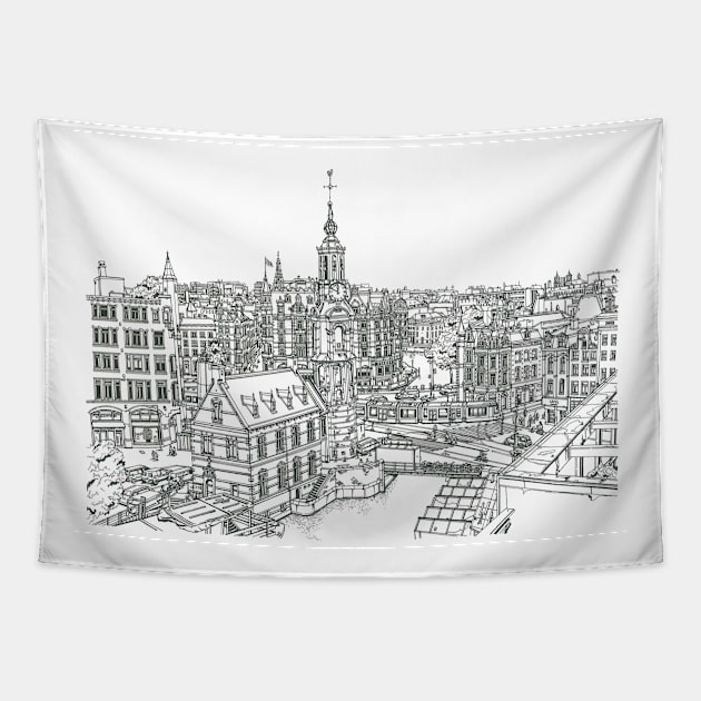 Amsterdam Tapestry by valery in the gallery