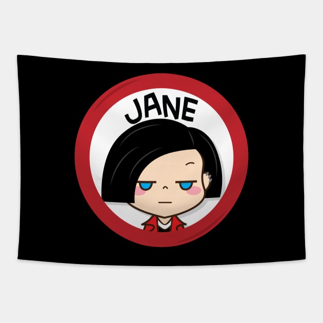 Jane Lane Tapestry by Oneskillwonder