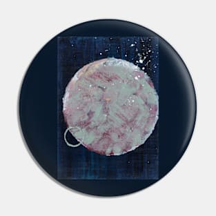 Art Acrylic artwork abstract moon Pin