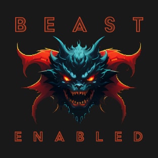 Beast Enabled Custom Graphic Design T-Shirt