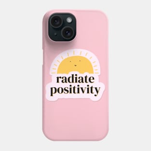 Radiate Positivity Cute Art Design Phone Case