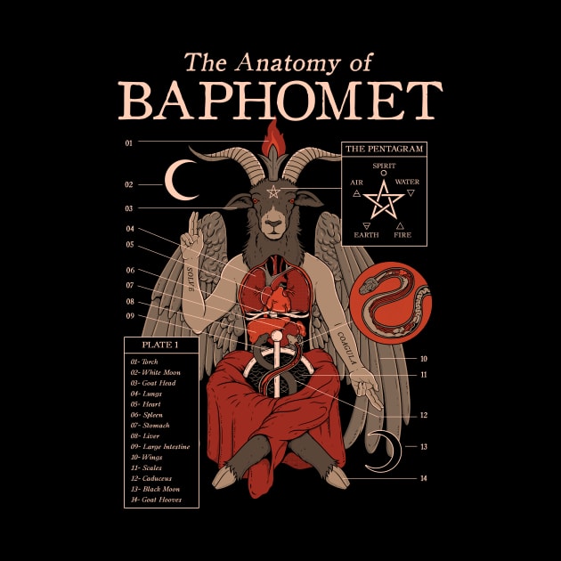 The Anatomy of Baphomet by thiagocorrea