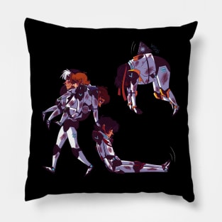 Banged-Up Paladins Pillow